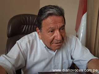 JAVIER OCAMPO. Vicepresidente de la región San Martín