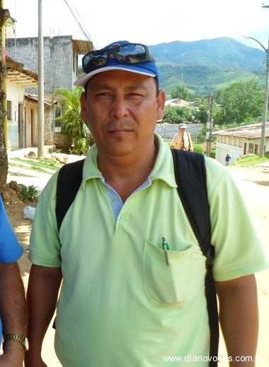 Orestes Fasanando Paredes, alcalde del distrito de Cabo Leveau
