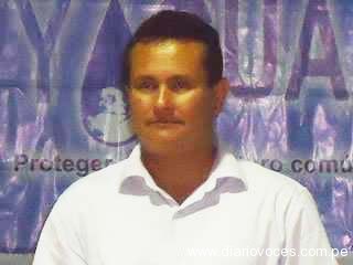 JORGE ARMANDO DEL AGUILA VELA. Alcalde del distrito de Sauce