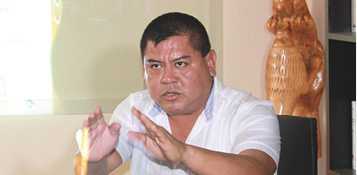 CARLOS PHILCO. Alcalde del distrito de Morales