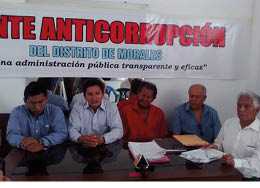 FRENTE ANTICORRUPCIÓN. Presidido por Marcos Panduro