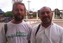 Richard Dobson y Pepe Ricse impulsores de ciclovía