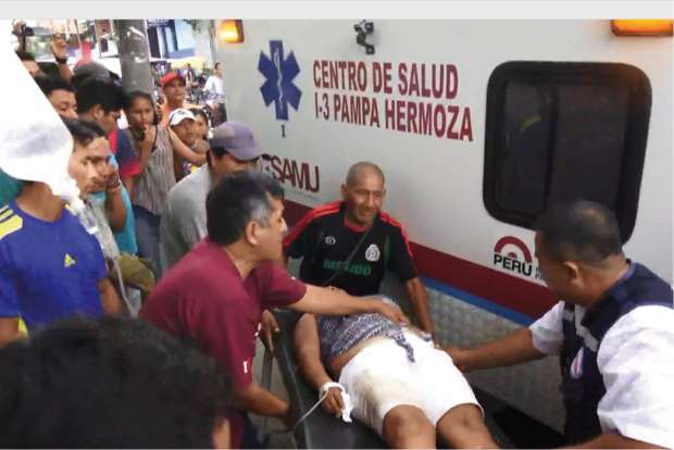 Heridos llegan a Hospital