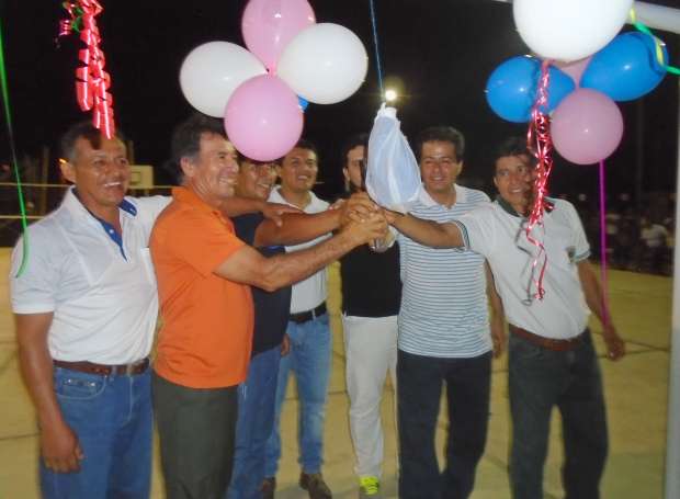 INAUGURACIÓN DE LOSA DEPORTIVA