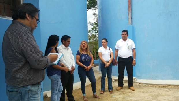 entrega de sistema de agua mejorado
