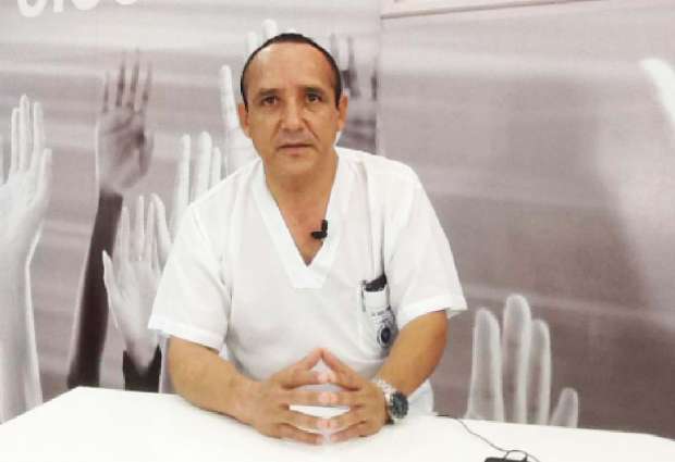 ANDERSON SÁNCHEZ, PRESIDENTE DEL CUERPO MÉDICO HOSPITAL TARAPOTO
