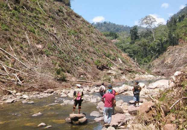 DEFORESTACIÓN EN LA CUENCA DEL RÍO SHIMA