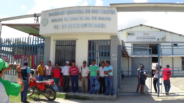 POBLADORES DE SUGLLAQUIRO EN LA RED DE SALUD