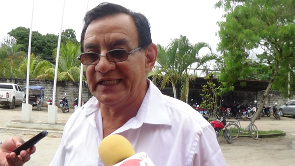 ALBERTO BRAVO ROJAS. Dirigente de mototaxistas de Moyobamba