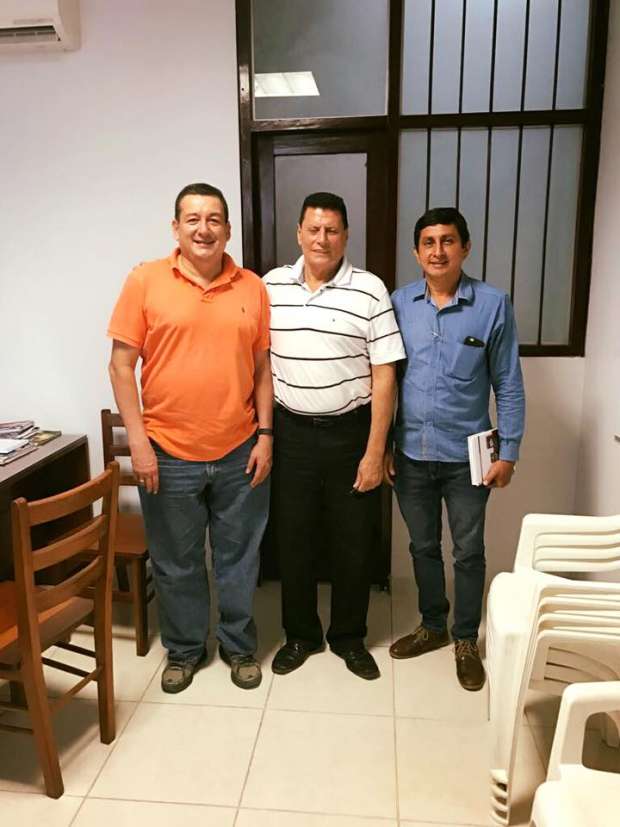 ROLANDO REÁTEGUI, WALTER GRUNDEL y Javier Sinti