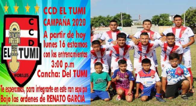 Club Cultural Deportivo El Tumi vuelve a los entrenamientos - Diario Voces