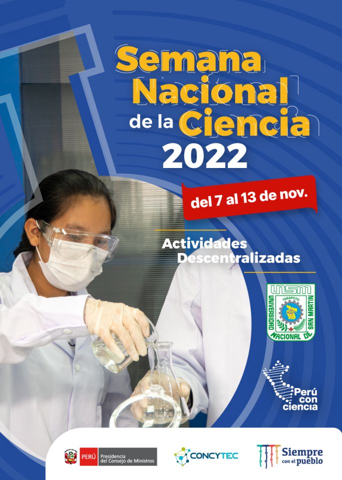 UNSM Organiza Actividades En La Semana Nacional De La Ciencia 2022 ...