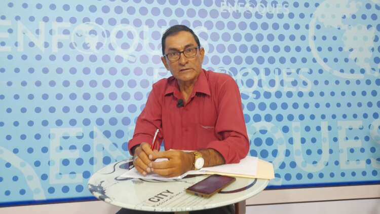 Carlos Ríos Arce, presidente del “Colectivo Paz y Democracia” San Martín”