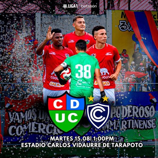 Hoy martes Unión Comercio-Cienciano, desde la 1 pm en el Estadio Municipal