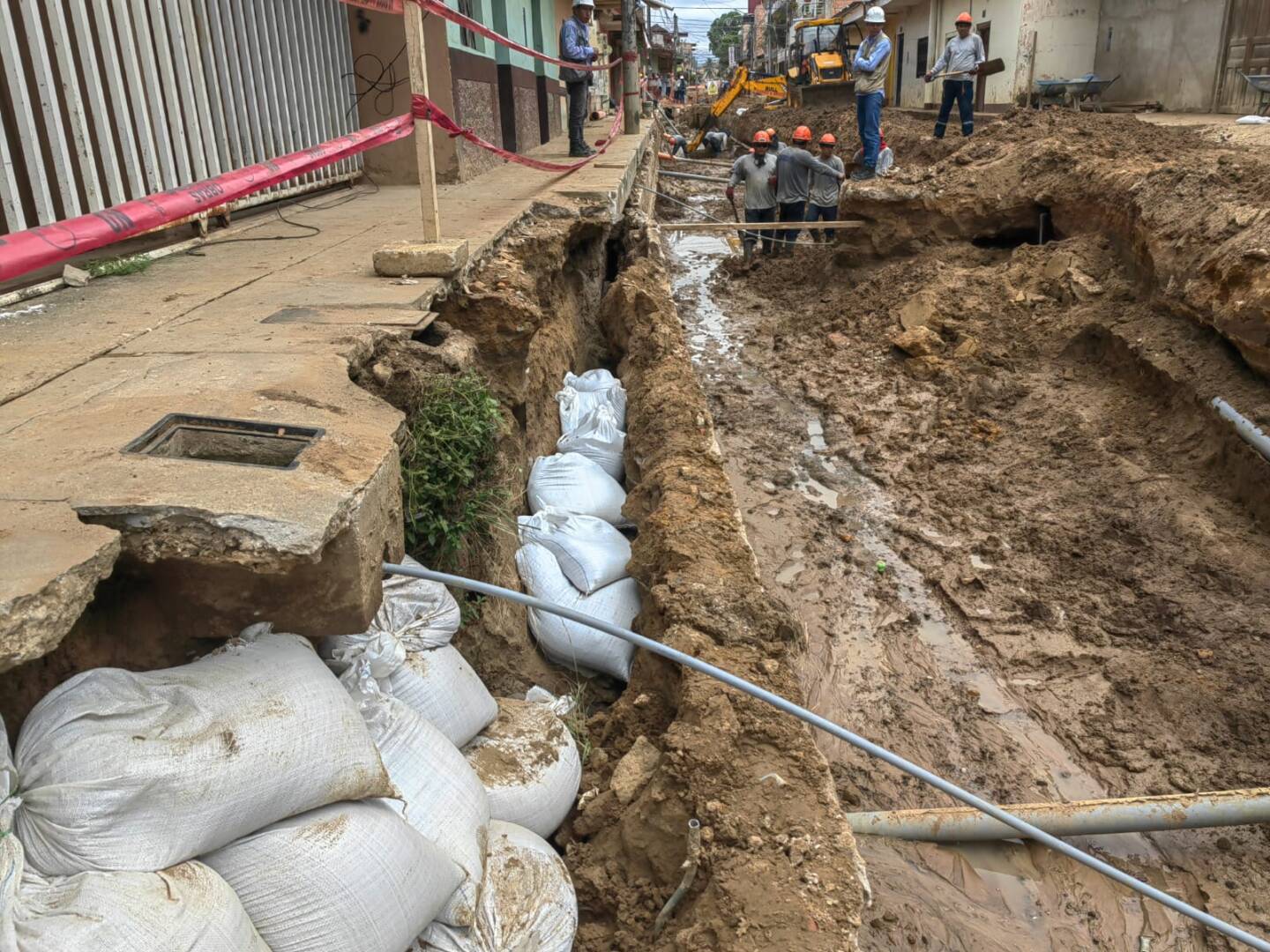 Contraloría alertó riesgo en calidad de obra para drenaje pluvial Colector Perú1