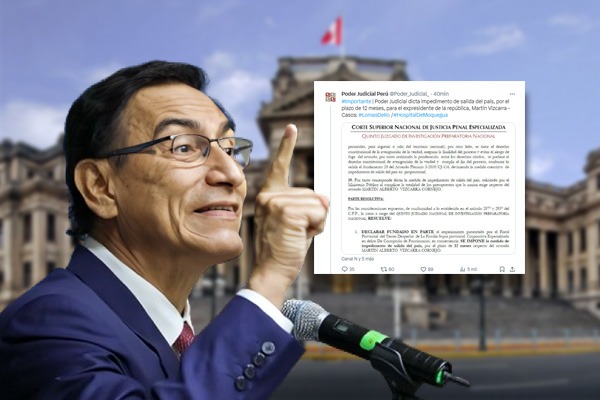 Martín Vizcarra Pj Dicta Impedimento De Salida Del País Por 12 Meses Diario Voces 