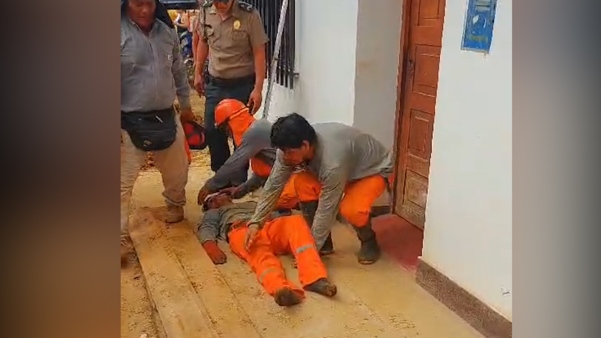 Accidente laboral en Tarapoto deja dos obreros heridos en una obra de la cuadra 10 del Jr. Bolognesi1