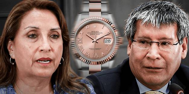 Dina Boluarte “Fue una equivocación haber aceptado en calidad de préstamo esos relojes”