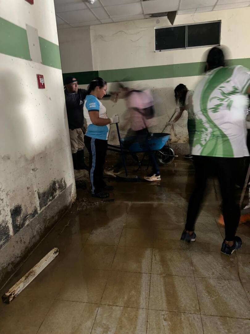 Hospital de La Banda de Shilcayo se inunda durante torrencial lluvia del sábado 1