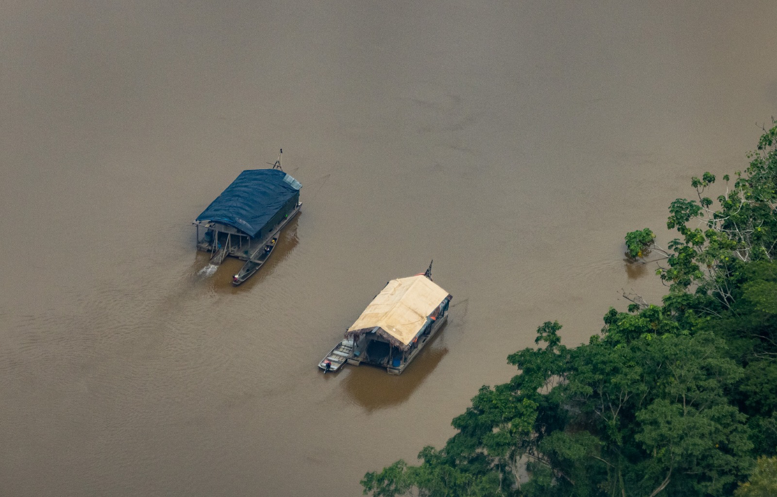 Loreto detectan deforestación por minería ilegal en el Río Nanay2