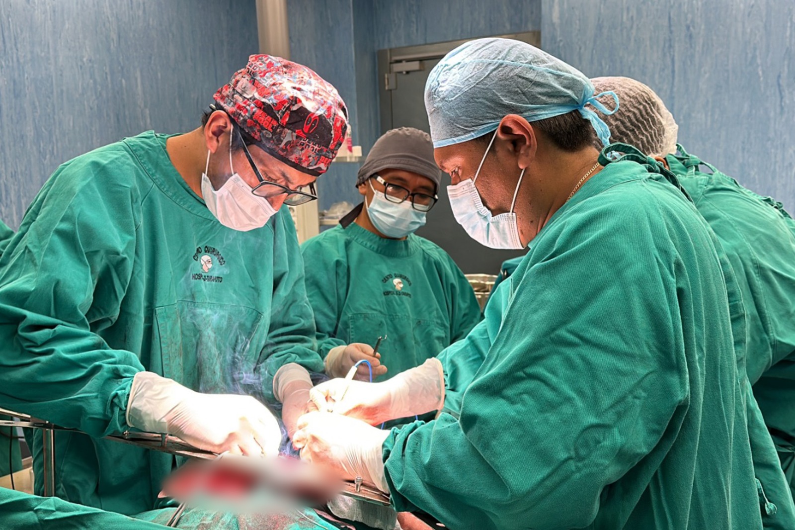 Médicos del Hospital II-2 Tarapoto realizan con éxito operación de alta complejidad1