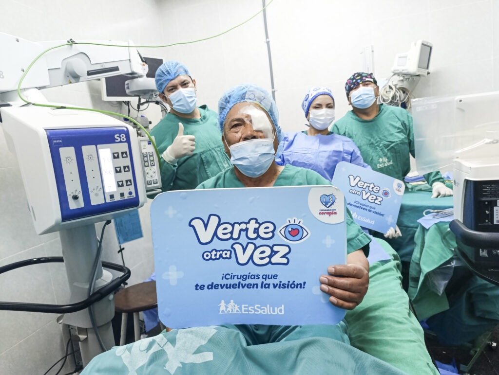 EsSalud: Hospital Perú llegará a Tarapoto para realizar cirugías oftalmológicas con su operativo “Verte otra vez”
