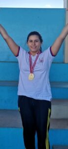 Juegos Escolares: Luciana  Arévalo una grande de la natación
