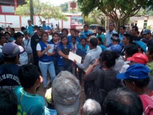 Población chazutina da tregua a las  autoridades y suspenden paro indefinido