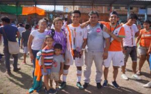 Samy Fabian Chávez: “Mi familia es mi fortaleza para seguir  evolucionando en el fútbol”