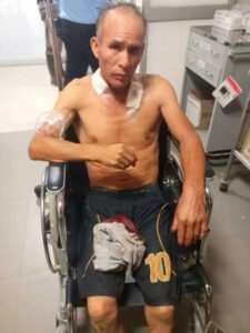 Hieren de bala por resistirse al robo de su celular