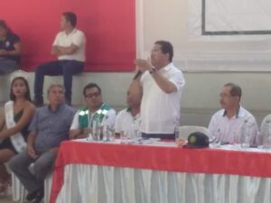 Alcalde Provincial Víctor Raúl López Escudero solicita ejecución de obras
