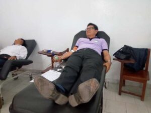 Campaña de donación de sangre en Yurimaguas
