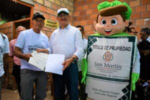 Gobierno Regional otorgará títulos a 90 mil predios rurales en la región San Martín