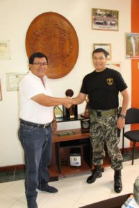 Ejército y GORESAM coordinan acciones para un trabajo articulado por la seguridad