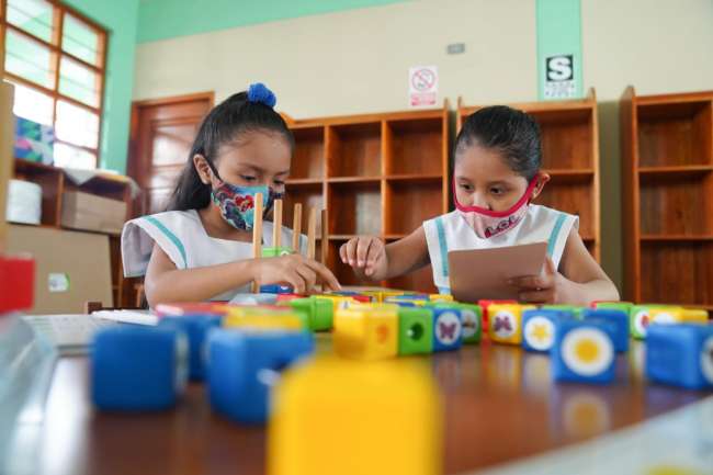 GORESAM inaugura corredor educativo en La Banda de Shilcayo