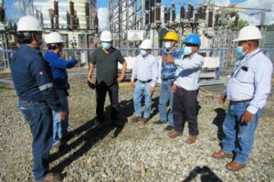 Gerente General de Electro Oriente realizo inspección técnica operativa en la Gerencia Regional de San Martín
