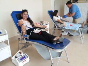 Con éxito se realizó campaña de donación voluntaria de Sangre en el nuevo Hospital de Moyobamba