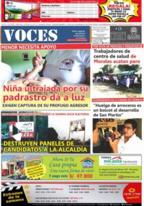 Portada del día Miércoles 25 de Julio del 2018
