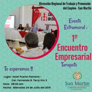 Encuentro empresarial generará empleo formal