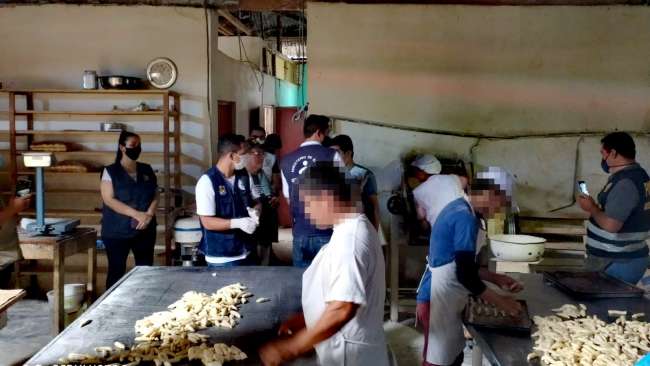 Intervienen panaderías en operativo para prevenir delitos contra la salud pública en Yurimaguas