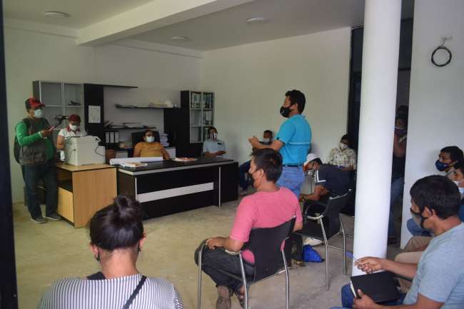 Municipalidad Provincial de San Martín mejorarará caminos vecinales en Shapaja