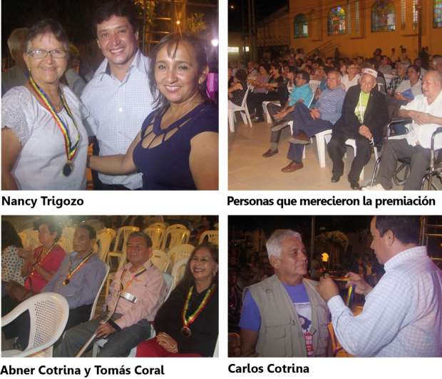 Municipalidad de Lamas reconoce con medalla de honor a personas que siempre apoyaron las justas exigencias de la población
