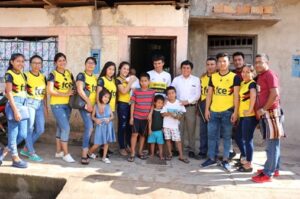 Realizan acción de proyección social en beneficio de padre con 4 hijos