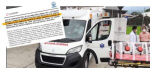 Sobre la adquisición de ambulancia fiscalía anticorrupción “Existe dilación en el proceso de los involucrados y las limitaciones administrativas de la pandemia”