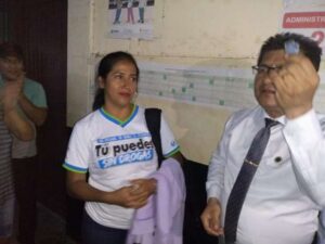 Paquita Torres es designada como directora de la I.E. José María Arguedas de Cacatachi