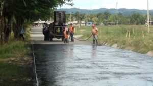 Reinician trabajos de  asfaltado en calles de Juanjui