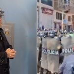 Phillip Butters, candidato a la presidencia por Avanza País, fue agredido por manifestantes en Juliaca