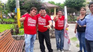 Comerciantes ganaderos de  Moyobamba tuvieron altercado con candidato Michael Aguilar