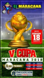 Categoría libre: Vuelve la V Copa Maracaná el más esperado por los deportistas