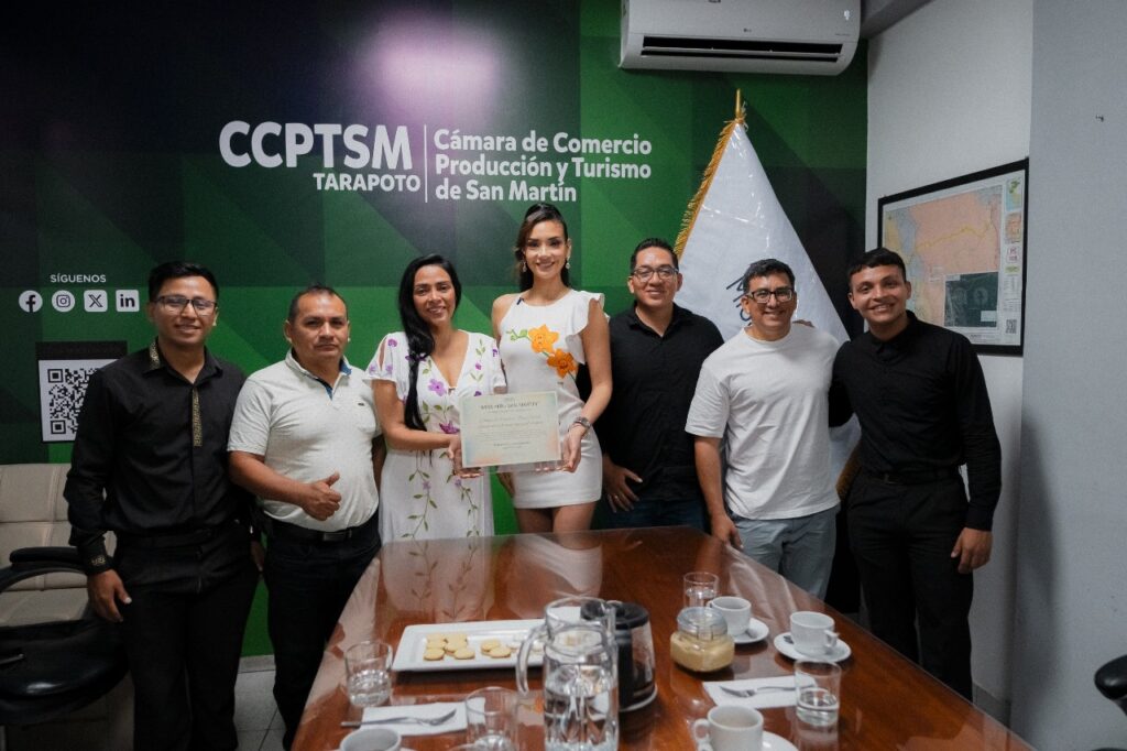 Cámara de Comercio y Miss Perú San Martín firman convenio de cooperación interinstitucional para promover el turismo y el desarrollo regional